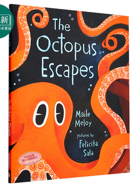 安徒生最佳插画家得主 Felicita Sala新书：八爪鱼大逃亡 The Octopus Escapes 名家绘本 精装 3~6岁 英文原版