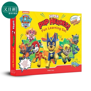 Off Nickelodeon Pup 汪汪队学习小套装 Duty 进口亲子童书 Patrol 儿童卡通动画 Paw 又日新 Super 英文原版 Heroes