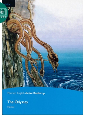 英文原版 企鹅读者L4 分级阅读读本 奥德赛 Pearson English Active Readers Level 4:   The Odyssey with MP3 又日新