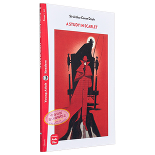 A STUDY IN SCARLET Restyled 血字的研究 福尔摩斯探案集 配音频练习和练习答案A1级别 含音频 英文原版分级读物 又日新
