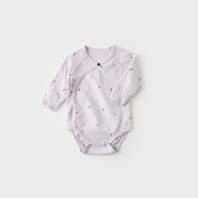考拉鼻鼻[妙趣小元素·简约素净花型]新生婴儿连体衣服纯棉包屁衣 — 4