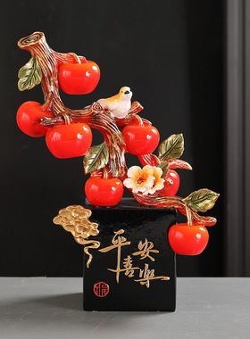 平安喜乐摆件家居饰品客厅电视柜酒柜玄关装饰品乔迁新居之喜礼物