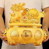 饰品 聚宝盆摆件客厅玄关电视柜办公室装 网红爆款 存钱罐创意新款