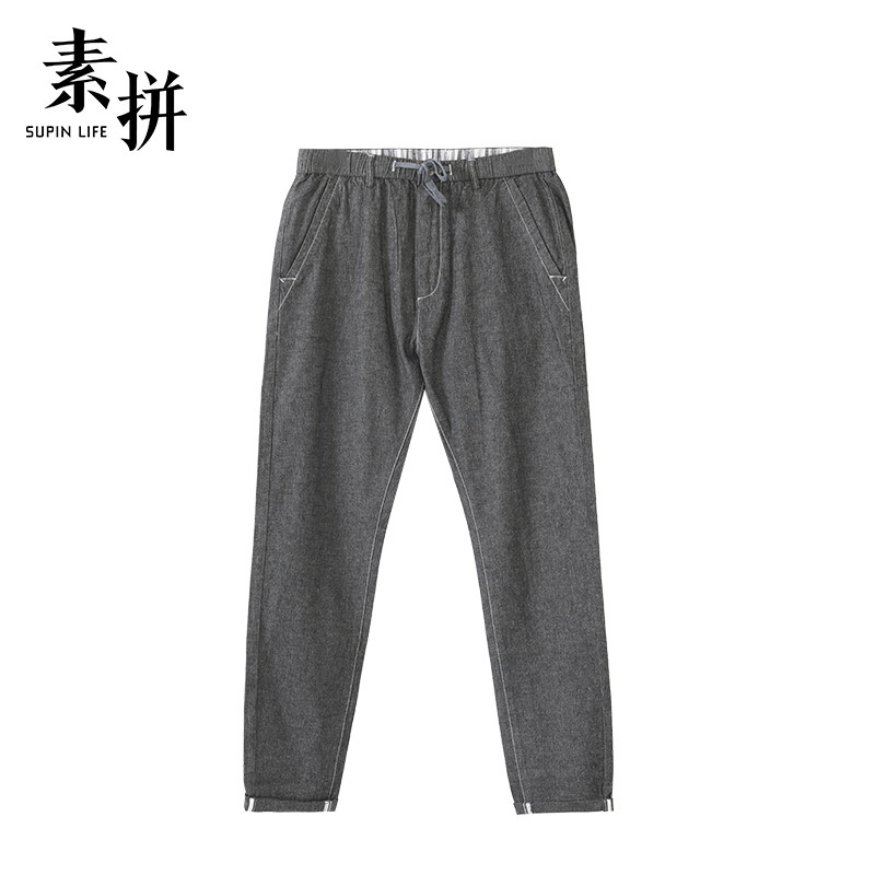 素拼男装秋季男士牛仔裤长裤子 spb93zk646a