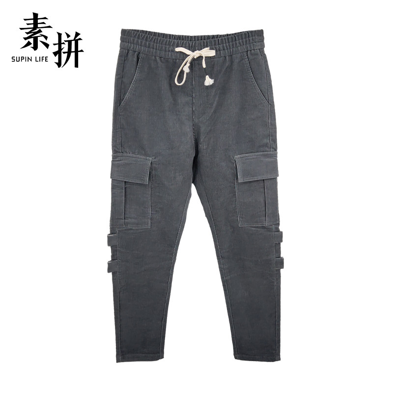 素拼男装春秋季男士休闲裤spb93xk636b