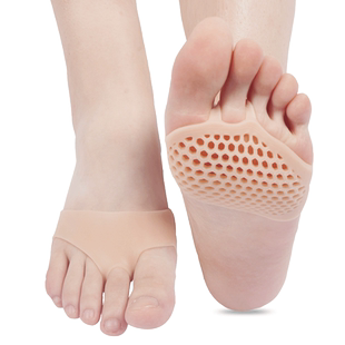 蜂窝前掌垫半码垫女前脚掌垫加厚硅胶防痛高跟鞋防滑超软袜子半截