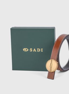 SADI萨迪百搭时尚经典女士月光宝盒女士腰带SDP80296