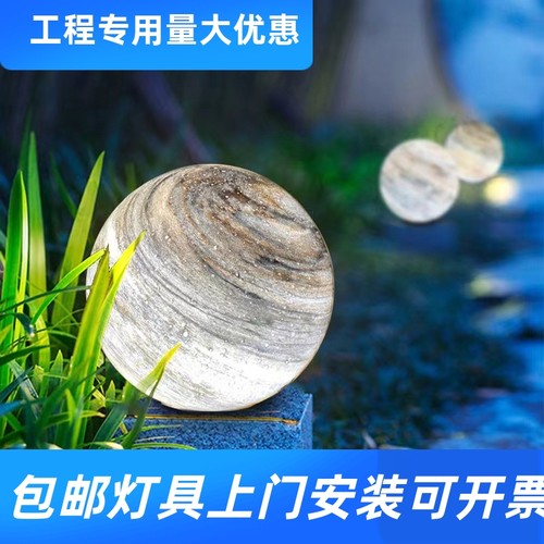 户外防水花园别墅庭院圆形星球灯柱头灯围墙灯大门柱灯别墅柱工厂
