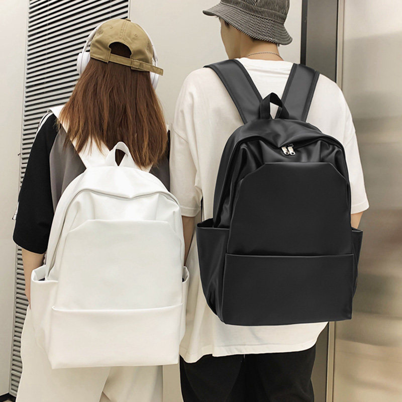 香港ITBLIND高级感英伦风双肩包男软皮通勤背包学生旅行电脑包女