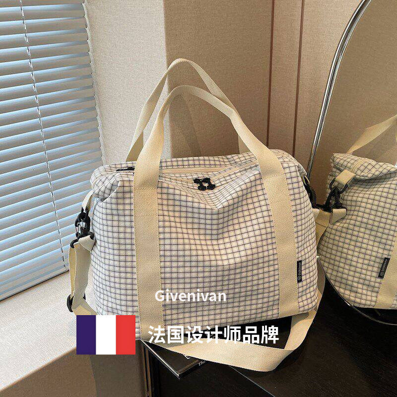 法国正品Givenivan 大容量通勤旅行妈咪包行李包斜挎托特包健身包