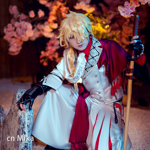 cosmonde 刀剑乱舞cos 一文字则宗出阵cos服套装男定制