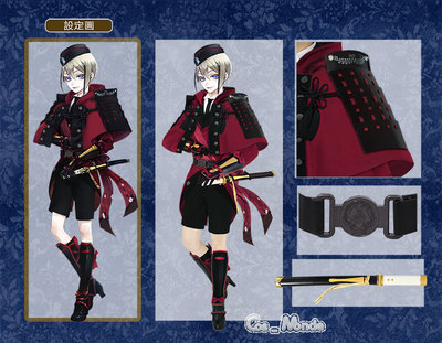 刀剑乱舞日向正宗出阵战斗cos服