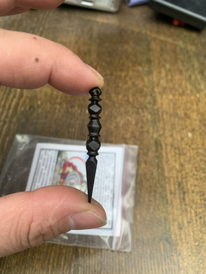 尼泊尔雪谦s唐东杰布普巴降魔杵戒指