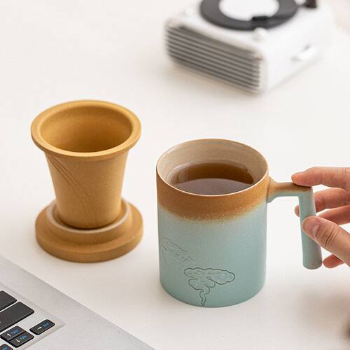 纪念品水杯办公个人伴手带盖过滤