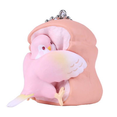 面包小鸟第玄凤鹦鹉动物扭蛋