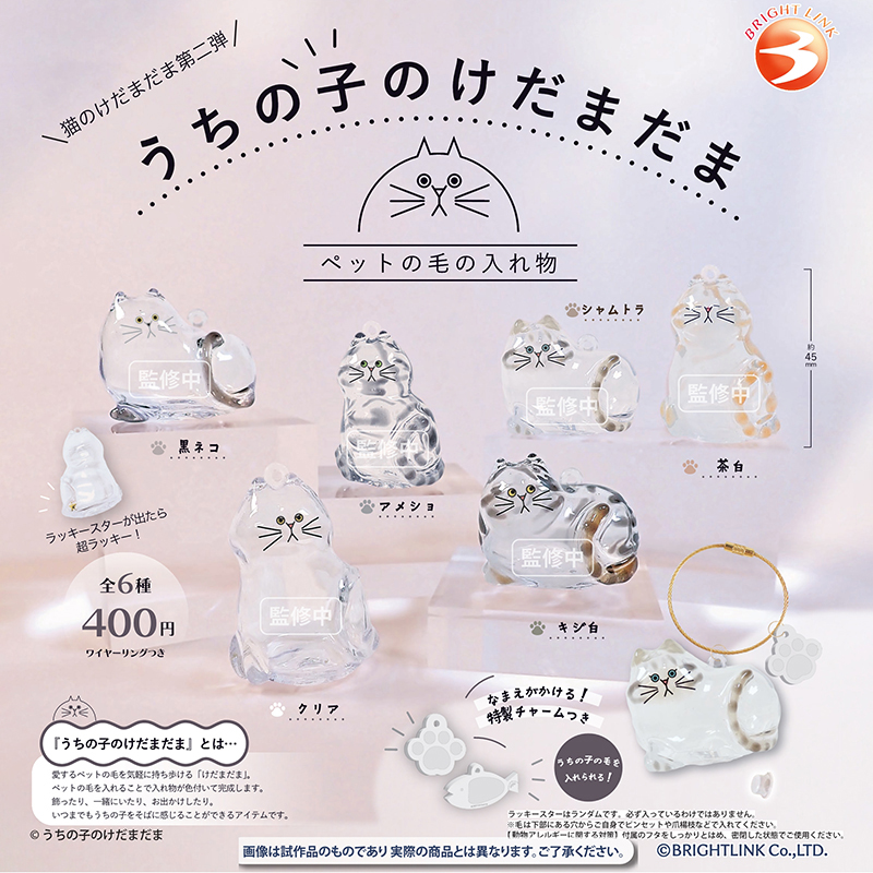 日本正版BRIGHTLINK猫毛收纳盒