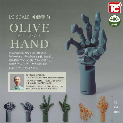 日本正版TOYSCABIN可动关节手指