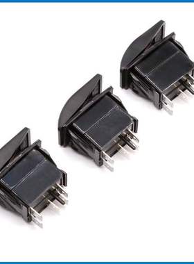 DC12V 20A 5引脚瞬间开关蓝色红色LED激光摇杆开关用于汽车、客车