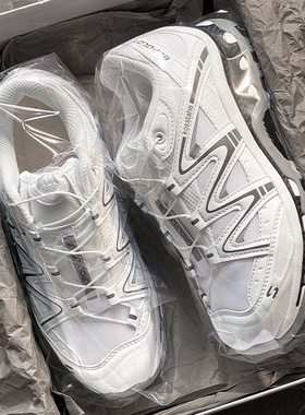 白色萨家XT6-Quest户外徒步登山鞋男女款2026新款莆田运动板鞋潮