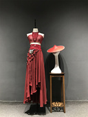 新款 花腰傣舞台表演服少数民族民间舞蹈演出艺考服