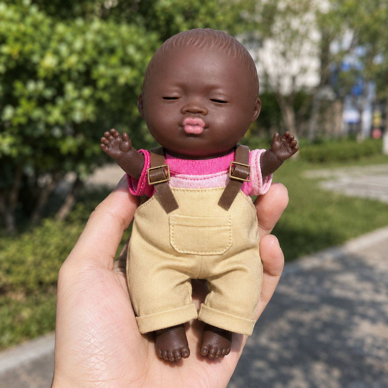 娜塔莎14厘米衣服娜塔莎14cm大号娃娃娃衣衣服公主可爱背带裤14cm