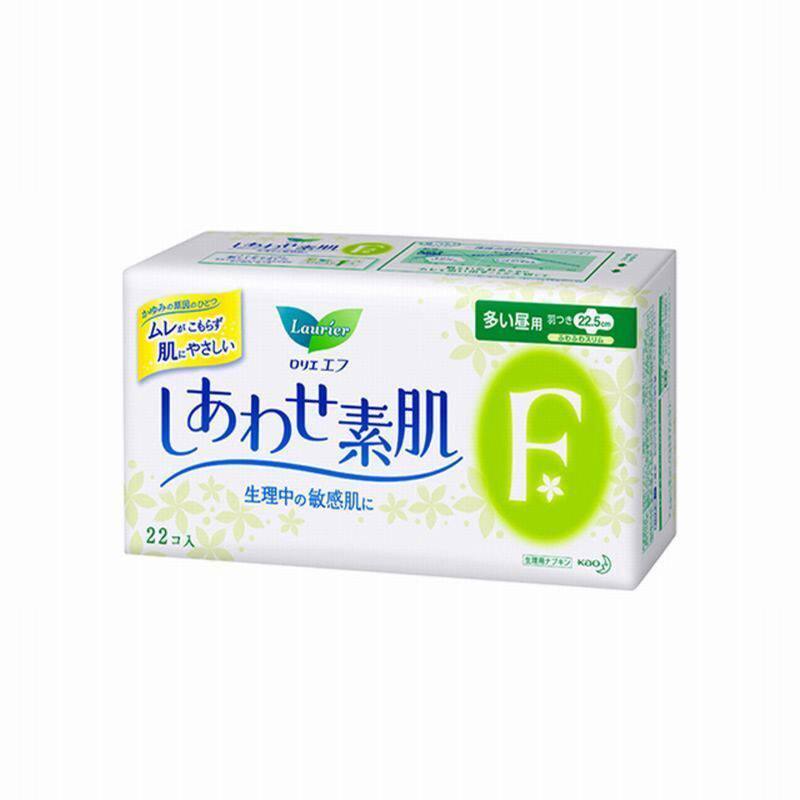 LAURÍER/乐而雅 F系列棉柔卫生巾 日用 无护翼白底绿花 22.5CM*2属于什么档次？