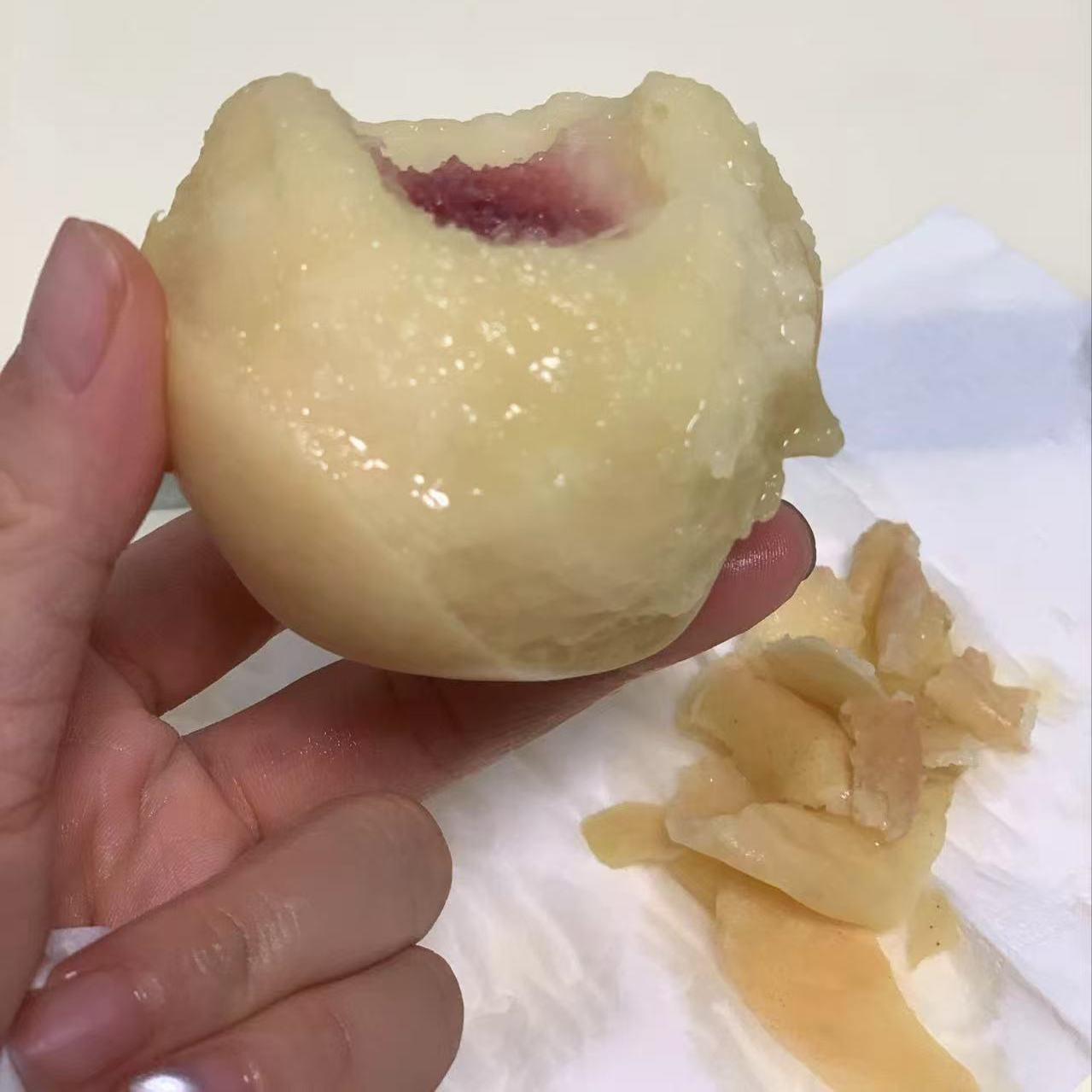 奉化水蜜桃星脉时令新鲜