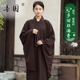 多丽丝海青居士服男女夏季 海清服禅修服和尚服装 袈裟僧衣僧服大褂