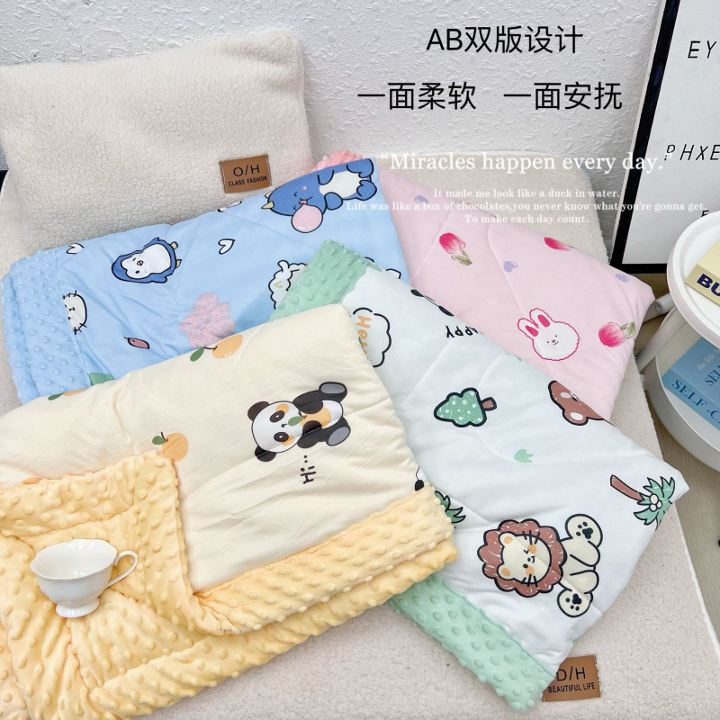 24新款儿童豆豆绒被04