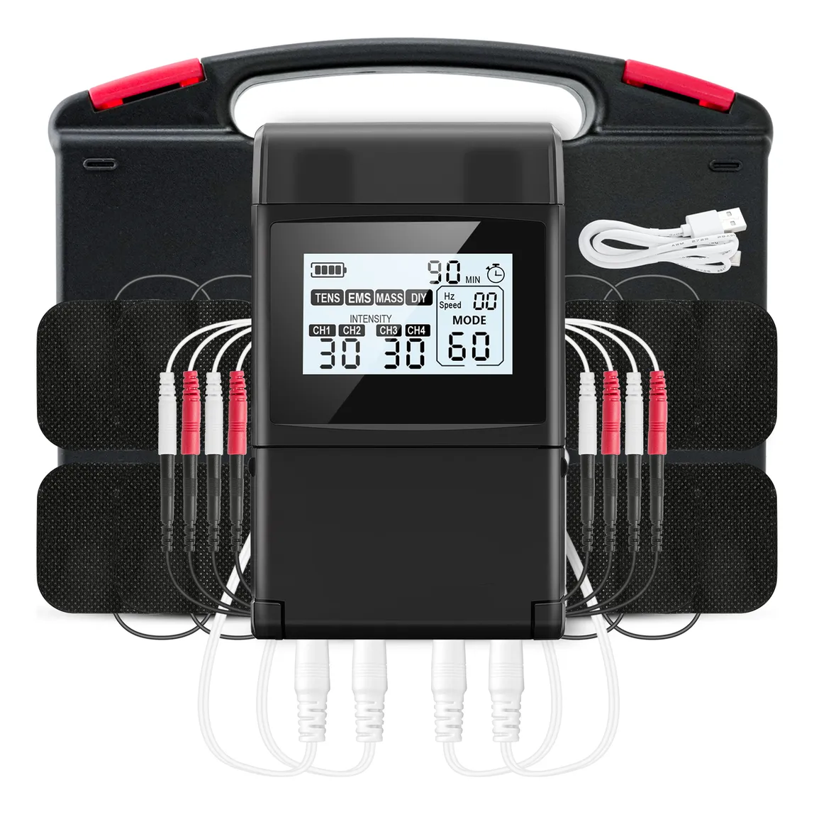 神经肌肉电刺激仪 智能按摩贴片 EMS脉冲电疗仪萎缩康复运动恢复