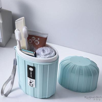 毛巾收纳盒旅行洗漱用品牙刷盒出差收纳神器毛巾牙刷牙膏防水盒子