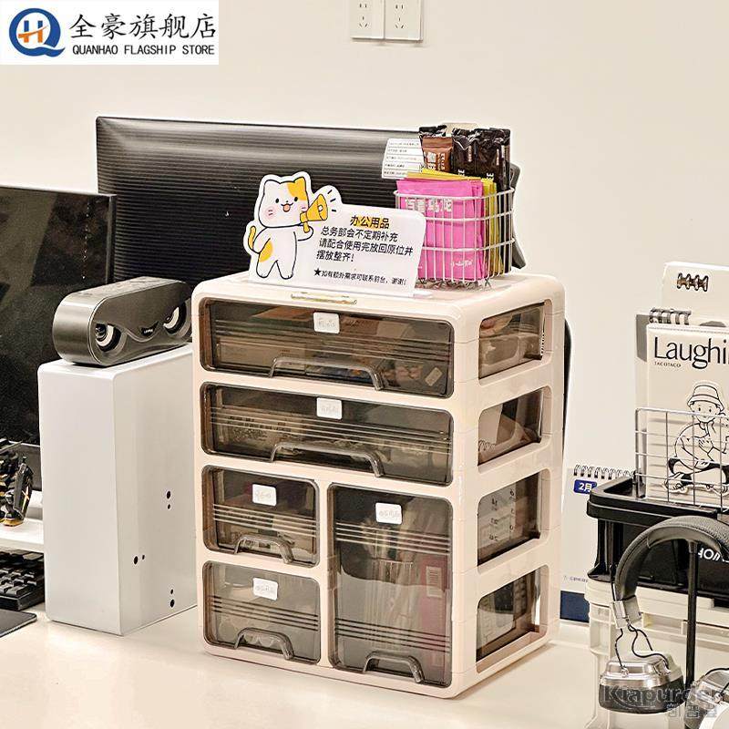 酒店前台百宝箱~办公室桌面置物架抽屉式放燕尾夹应急药品收纳盒