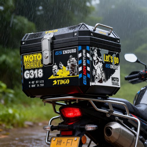 摩托车尾箱通用可拆卸铝合金