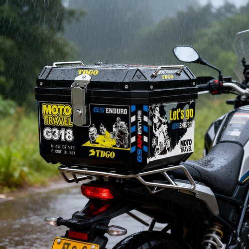 摩托车尾箱通用可拆卸铝合金