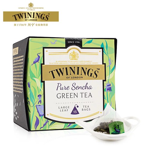 川宁Twinings日式煎茶三角包
