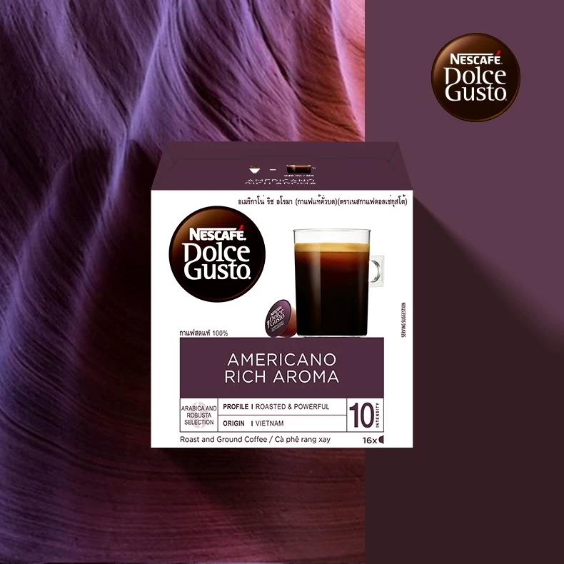 Капсулы Nestlé Domo Cool для кофе Dolce Gusto импортированные крупные чашки американского классического помола кофе