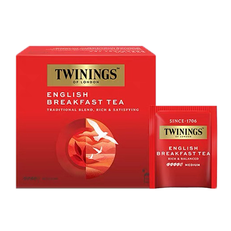 川宁Twinings英式早餐红茶袋泡茶