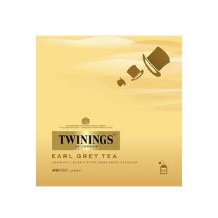 英国川宁Twinings豪门格雷伯爵红茶100片袋泡茶包烘焙奶茶专用