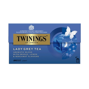 英国川宁Twinings仕女伯爵红茶25片装 袋泡茶 进口茶红茶包