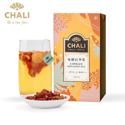 chali茶里桂圆红枣枸杞茶三角包