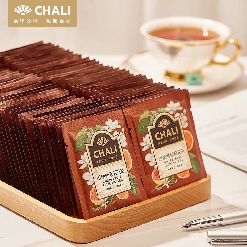 chali茶里西柚味茉莉花茶100片