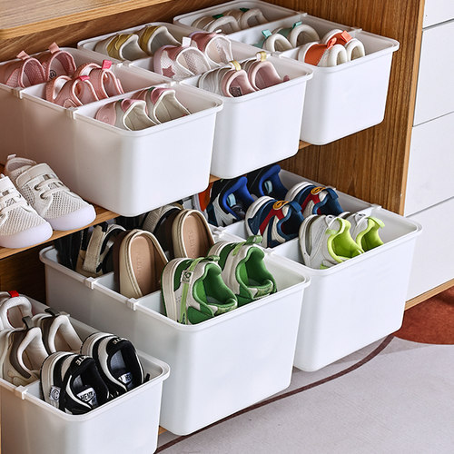小孩鞋子收纳鞋柜收纳神器省空间