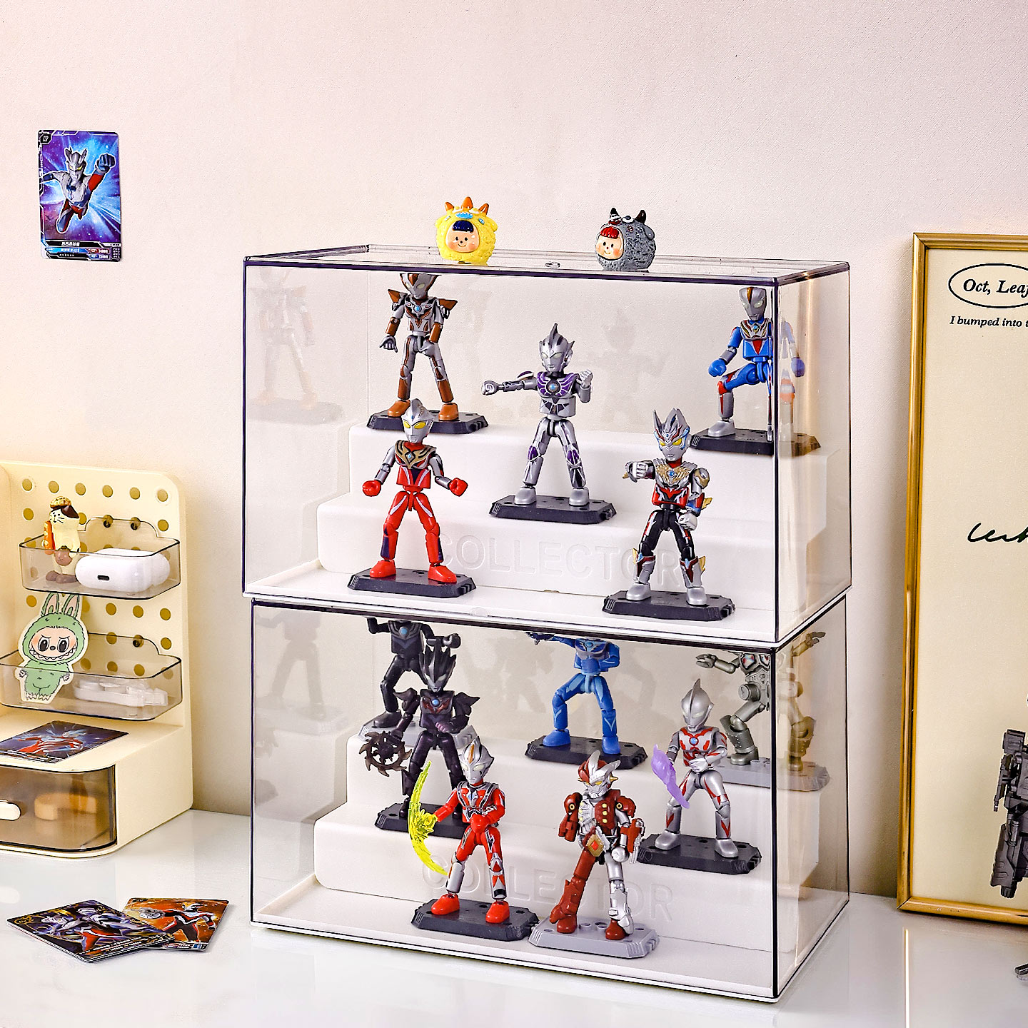 【阶梯展示】布鲁可奥特曼展示盒