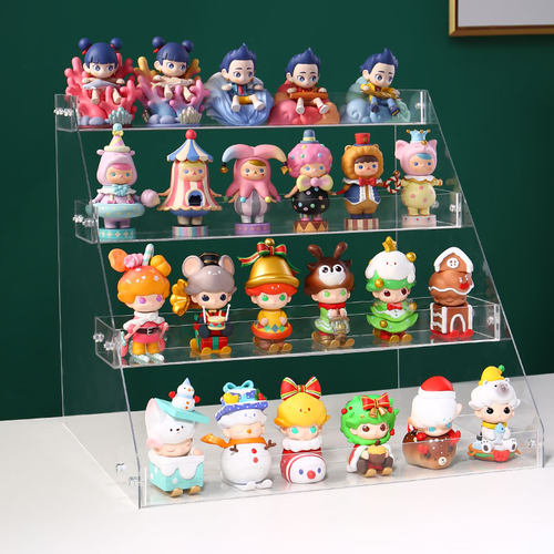 阶梯式盲盒手办展示架