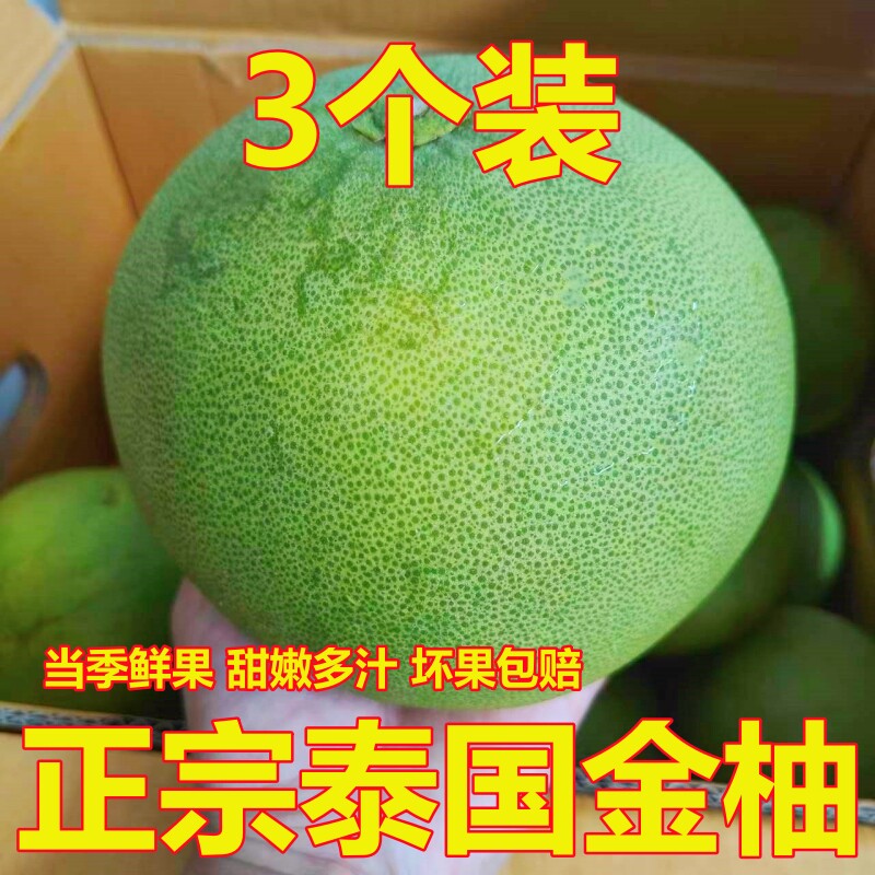 正宗泰国金柚子青柚蜜柚