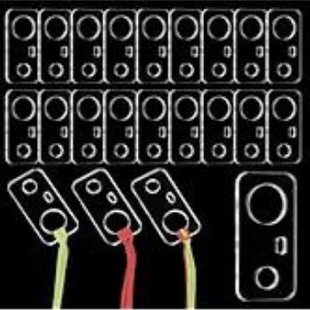 亚克力绣花线滴透明绣花线收纳器细线轴十字绣线轴DIY工艺