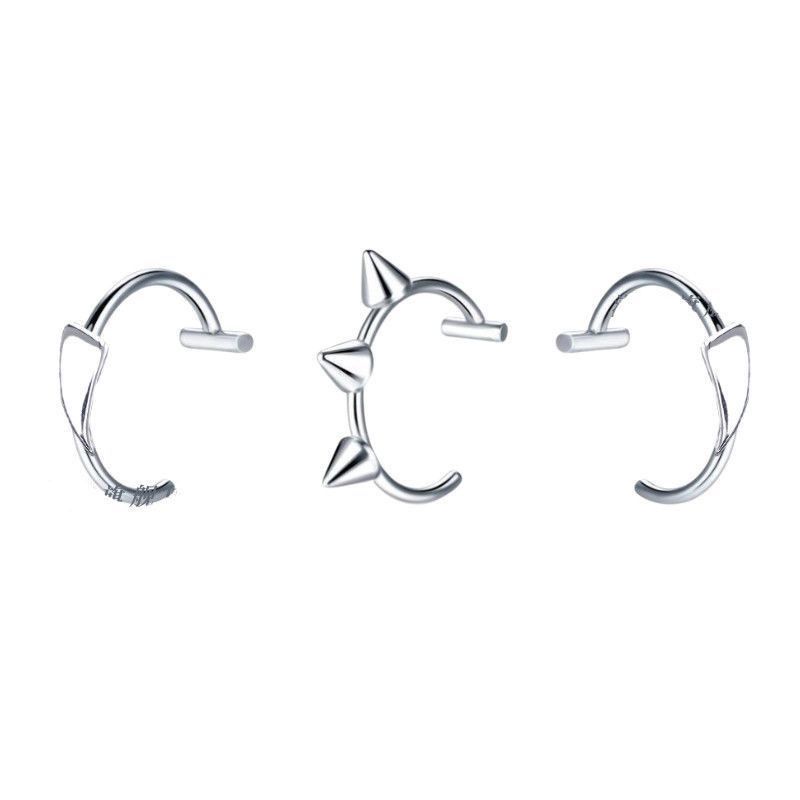 舌钉假无洞磁吸唇钉贴唇钉假无洞唇环免打孔磁吸鼻钉无孔鼻环免穿