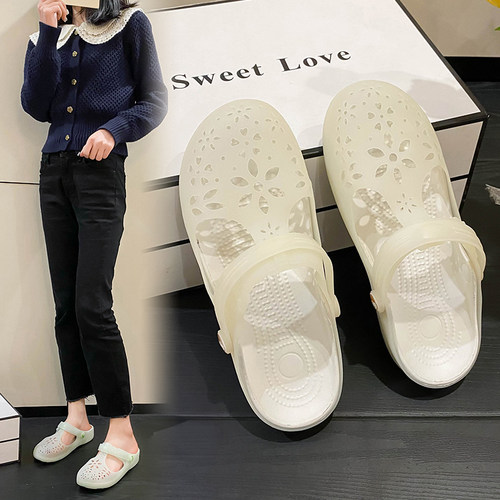 玛丽珍拖鞋女外穿防滑