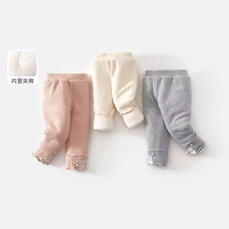 女童加绒加厚打底裤冬季新款女宝宝一条过冬裤子儿童夹棉保暖长裤,童装/婴儿装/亲子装,裤子,淘宝优惠券,粉丝福利购,淘宝优惠卷
