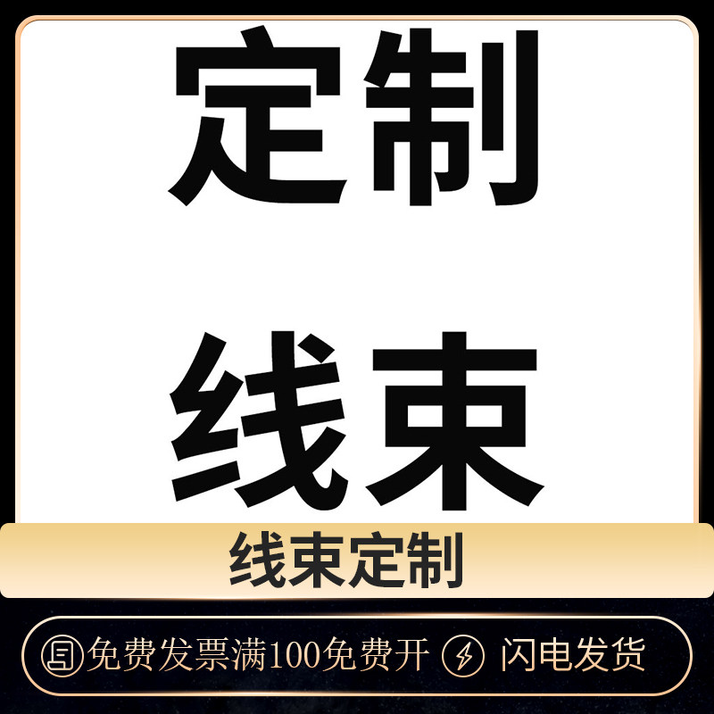 国产定制线束汽车连接线线束加工